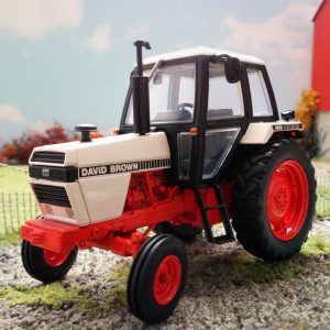 Case 1494 2WD Tractor White 1/32 Diecast Model Universal Hobbies